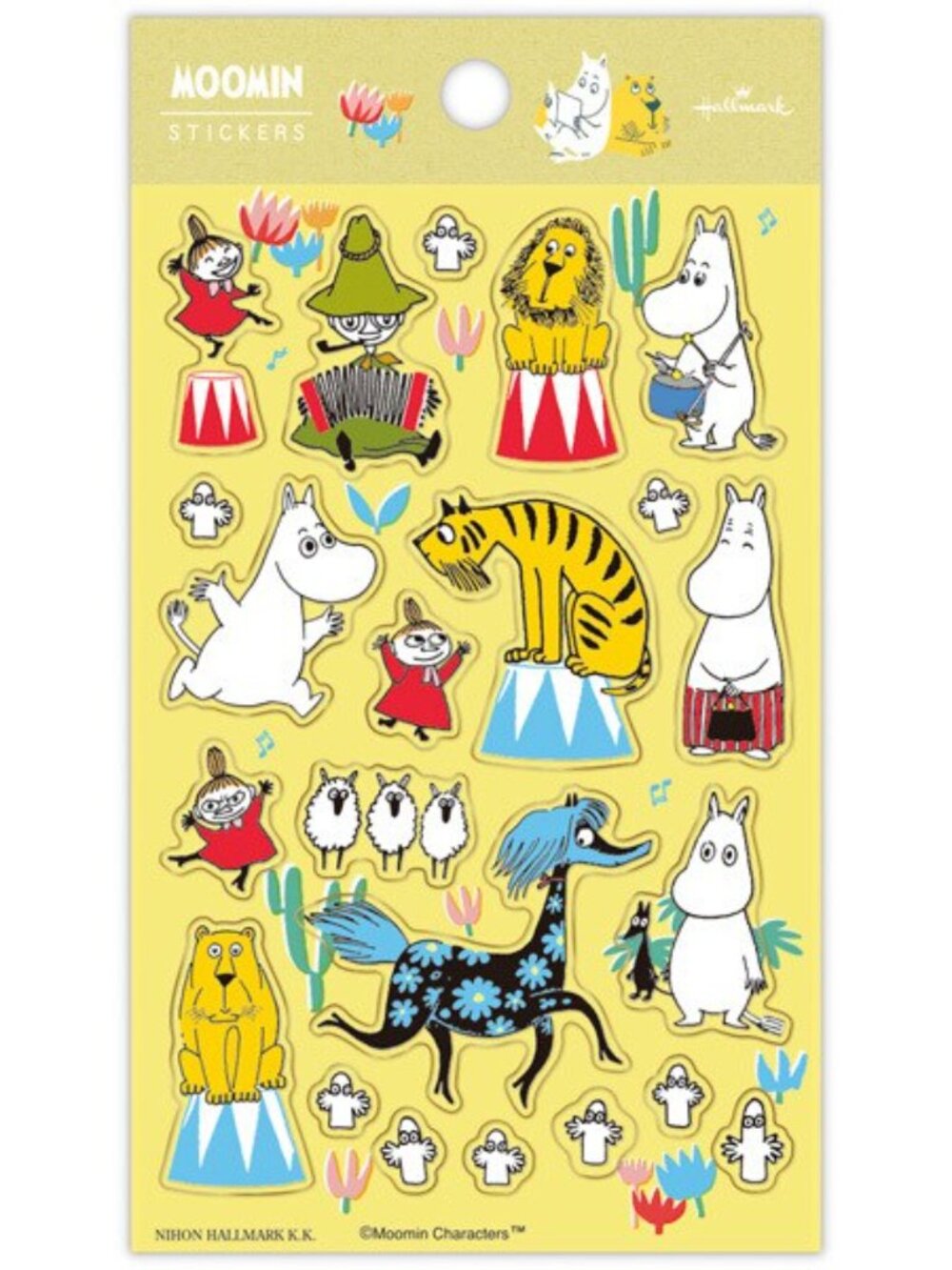 Hallmark Sticker Sheet Without Original Packaging, 1 Sheet Of Sticker